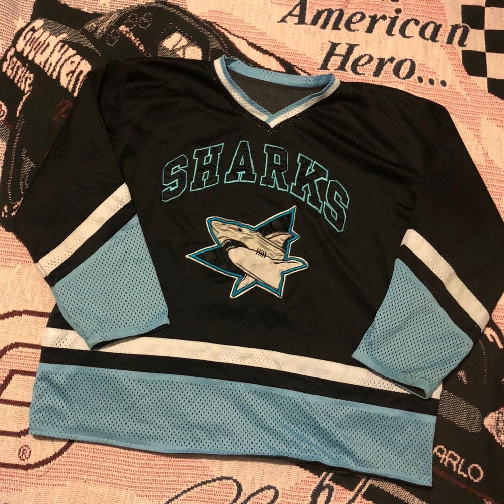 Vintage San Jose sharks hockey jersey